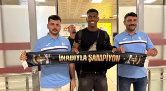 Trabzonspor'un Yeni Forveti Felipe Augusto Trabzon'a Geldi