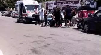 İskenderun'da Motosikletli Kurye ile Otomobil Çarpıştı: 1 Yaralı
