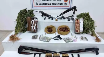 Gaziantep'te Kaçakçılık ve Uyuşturucu Operasyonunda 180 Şüpheli Yakalandı