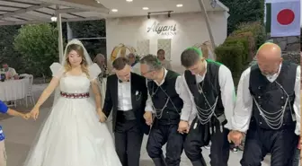 Japonya'dan Düzce'ye gelin geldi! 13 bin kilometrelik aşk