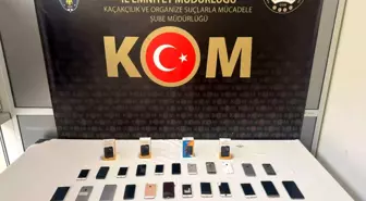 Kütahya'da Gümrük Kaçağı Cep Telefonu Operasyonu