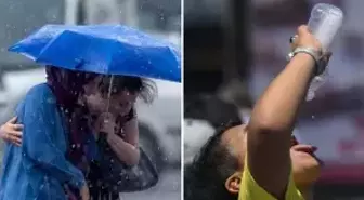 Meteoroloji uyardı! Yurdun bir tarafı 45 derece, diğer tarafı sağanak yağış