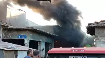 Çorum'da Metruk İş Yerinde Yangın