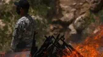 PKK silahları neden gömülmedi de yakıldı? İşte sembolik anlamı