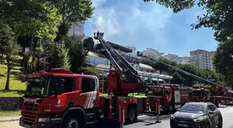 Ataşehir'de Balık Restoranında Yangın Çıktı