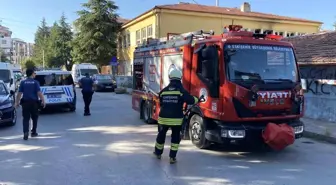 Eskişehir'de Boşaltılan Okulda Yangın Çıktı