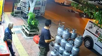 Mersin'de Motosiklet Kazaları Kamerada