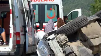 Düzce'de Otoyolda Kaza: 4 Yaralı