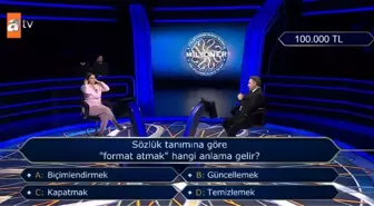 Sözlük tanımına göre 'format atmak' hangi anlama gelir?