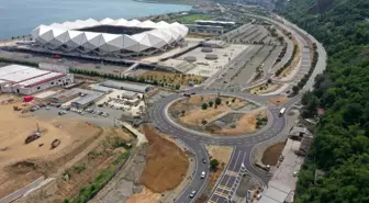Trabzon'da Modern Kavşak Trafiğe Açıldı