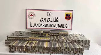 Van'da Jandarma Operasyonunda Gümrük Kaçağı Malzemeler Ele Geçirildi