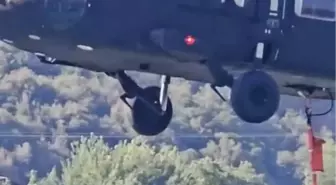 Askeri Helikopter Pilotundan Küçük Kıza Sevimli Selam