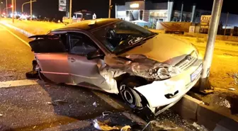 Aksaray'da Trafik Kazası: 1 Yaralı