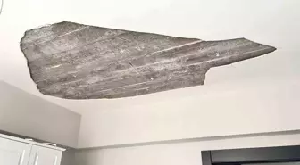Ankara'da Bebek Odasındaki Tavan Çöktü, Bebek Son Anda Kurtarıldı
