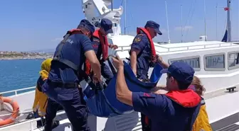 Ayvalık'ta Gezi Teknesinde Yaralanan Şahıs Kurtarıldı