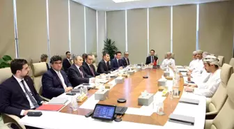 Bakan Bayraktar, Umman Yatırım Otoritesi Başkanı ile Görüştü
