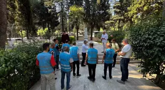 Denetimli Serbestlik yükümlülerinden şehitliğe anlamlı ziyaret