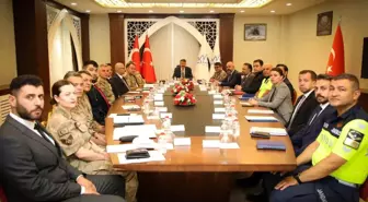 Hakkari'de Asayiş Toplantısı: Suç Oranlarında Önemli Düşüş