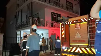 Karaman'da Dairede Yangın Çıktı