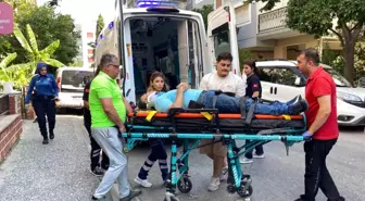Merdivenden Düşen Klima Ustası Yaralandı