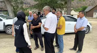 Köprücek Köyü'nde Sulama Göleti Projesi Başladı