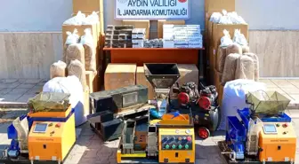 Aydın'da 626 Bin Doldurulmuş Makaron ve Tütün Ele Geçirildi