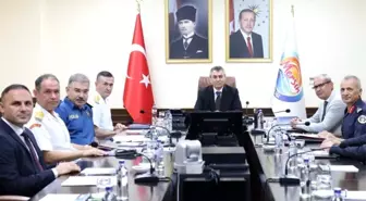 Mersin'de Güvenlik ve Asayiş Toplantısı
