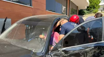 Samsun'da Trafik Kazası: Sürücü Yaralandı