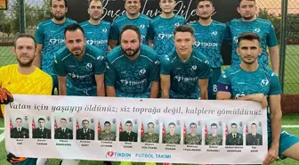 Şehitleri unutmadılar, sadece galibiyet değil gönülleri de aldılar