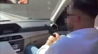 Bursa'da Trafikte Silahlı Saldırı Anları Kamerada