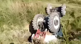 Aydın'da Traktör Sulama Kanalına Düştü, Yaralı Yok
