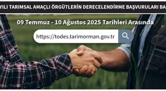 Tarımsal Örgütler İçin Derecelendirme Başvuruları Başladı