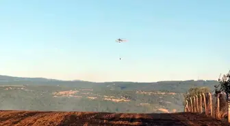 Şarköy'de Anız Yangını Kontrol Altına Alındı