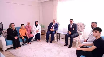 Vali Canbolat, 15 Temmuz'un yıldönümünde şehit aileleri ve gazileri unutmadı