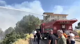 Balıkesir'de Yangın Okulu Tehdit Etti