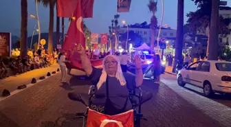 15 Temmuz Anma Etkinliklerinde Emine Fidan'ın Gurur Dolu Anları