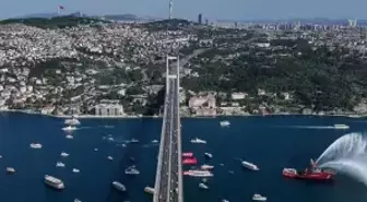 15 Temmuz şehitleri anısına 253 tekne boğazdan geçti
