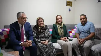 Bakan Işıkhan, 15 Temmuz Şehidi Yakup Kozan'ın Ailesini Ziyaret Etti