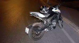 Manavgat'ta Motosiklet Kazası: Sürücü Yaralandı