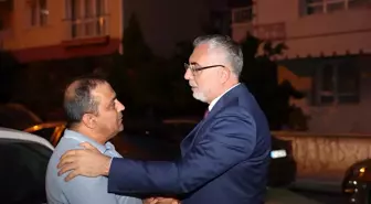 Çalışma ve Sosyal Güvenlik Bakanı Işıkhan, 15 Temmuz şehidi Yakup Kozan'ın ailesini ziyaret etti