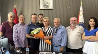 Çeşme Yerel Gazeteciler Platformu'ndan Emniyet Müdürü'ne Ziyaret