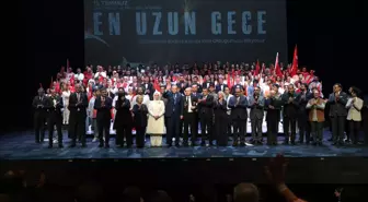 Cumhurbaşkanı Erdoğan, 'En Uzun Gece' Destanının İlk Temsiline Katıldı