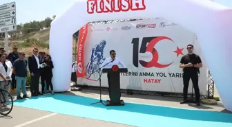 Hatay'da 15 Temmuz Şehitlerini Anma Bisiklet Yol Yarışmaları düzenlendi