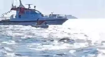 Heybeliada Açıklarında Motoryat Tekneye Çarptı, 7 Kişi Kurtarıldı