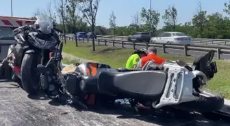 Kağıthane'de Motosiklet Kazasında 4 Yaralı