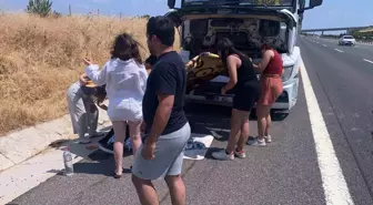 Manisa'da Trafik Kazası: 4 Yaralı