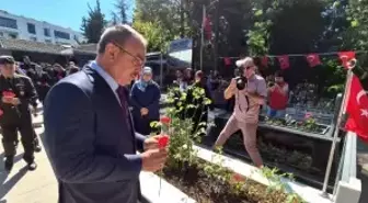 Tekirdağ'da 15 Temmuz şehidi Münür Alkan kabri başında anıldı