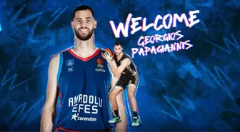 Anadolu Efes, Yunan Pivot Georgios Papagiannis ile Anlaştı