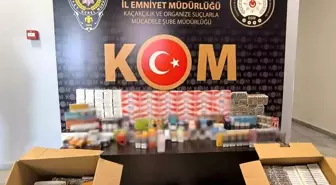 Antalya'da Kaçakçılık Operasyonunda 28 Bin Makaron ve 6 Bin Sigara Ele Geçirildi