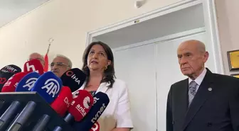 MHP Lideri Bahçeli, DEM Parti Heyetiyle Görüştü